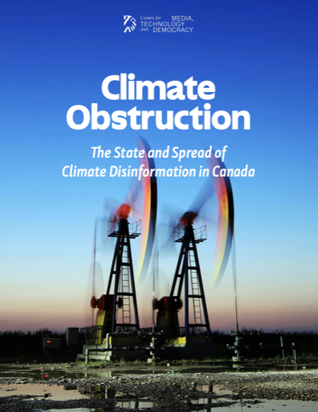 Climate Obstruction: On the State and Spread of Climate Disinformation in Canada